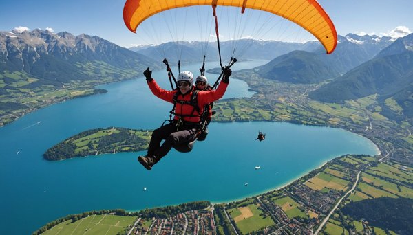 Volez au-dessus d'Annecy : aventures en parapente inoubliables !